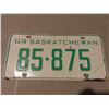 Image 2 : 1964 Sk license plates- 85-875