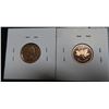 Image 2 : 1984 and 2002 canadian small cents