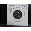 Image 1 : 1977 High 7 Canadian Nickel 5 Cents. Proof Like.