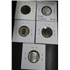 Image 2 : Lot of 5  canadian nickel 5 cents