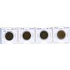 Image 1 : Lot of the last 4 Canadian Large Cents: 1917 – 1920. Coins grade VF-20 to EF-40.