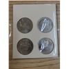 Image 2 : Set of 4 Quebec Carnival Trade Dollars including 1983, 1984, 1985 & 1986. BU.