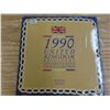 Image 1 : 1990 United Kingdom Brilliant Uncirculated Royal Mint set. 8-coin set from penny to pound. Housed in