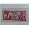 Image 1 : Mozambique .1989 1000 meticais. High denomination note. President machel. VF+