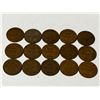 Image 1 : Bag of 15 King George V Pennies.