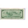 Image 2 : 1954 Bank of Canada replacement One Dollar Bank Note.