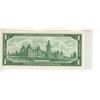 Image 2 : 1967 Bank of Canada One Dollar Bank Note.