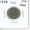Image 1 : 1958 Canadian Five Cent.