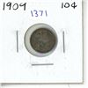 Image 1 : 1909 silver Canadian Ten Cent.