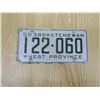 Image 4 : 1959 sask license plate