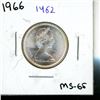 Image 1 : 1966 silver Canadian Twenty-Five Cent.
