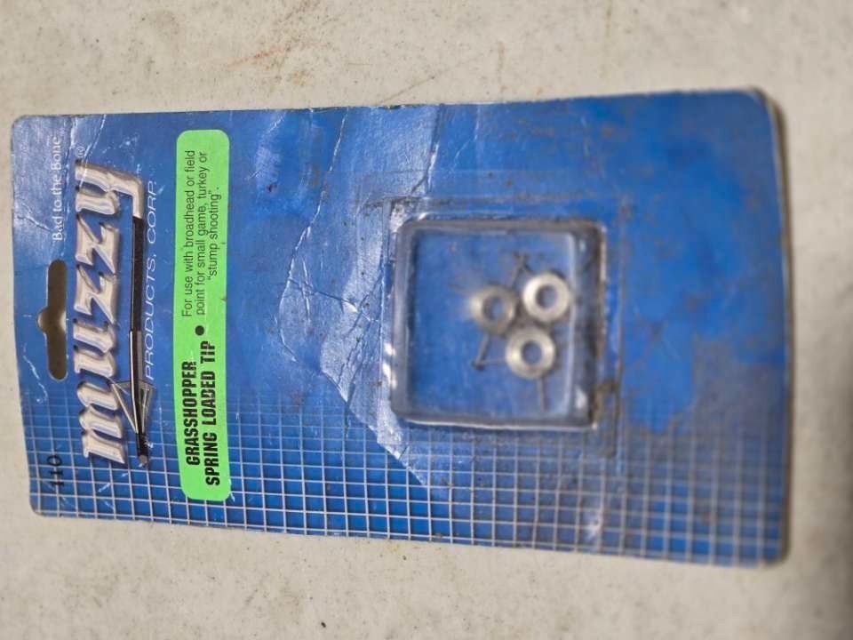 muzzy grasshopper spring loaded tips