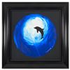 Image 1 : Wyland "Dolphin Flight" Original Watercolor on Paper