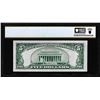 Image 2 : 1934C $5 Federal Reserve Note New York Fr.1959-B PCGS Superb Gem Uncirculated 67PPQ