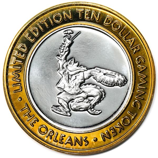 .999 Silver The Orleans Hotel & Casino Las Vegas, NV $10 Casino Token Limited Edition
