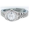 Image 8 : Rolex Ladies Stainless Steel Diamond Datejust Wristwatch