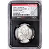 Image 1 : 1754P C Bolivia 8 Reales Silver Coin NGC Excavation Recovery AU VaultBox Unvaulted