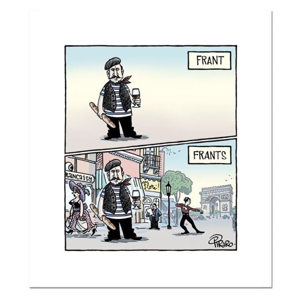 Bizarro "France" Limited Edition Giclee on Paper