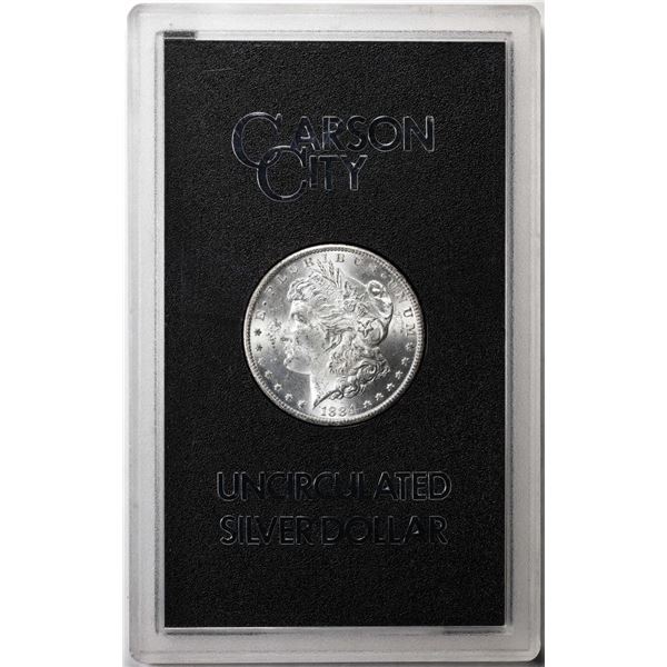 1884-CC $1 Morgan Silver Dollar Coin GSA Hoard Uncirculated