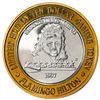 Image 1 : .999 Silver Flamingo Hilton Reno, Nevada $10 Casino Limited Edition Gaming Token