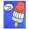 Image 1 : Todd Goldman "I'm the Bomb" Original Acrylic on Canvas