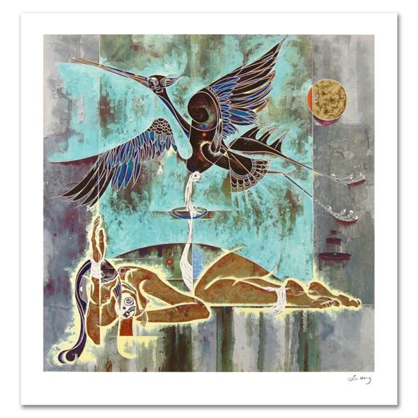 Lu Hong "Arouse" Limited Edition Serigraph on Paper