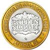 Image 3 : .999 Silver Golden Nugget Las Vegas, Nevada $10 Casino Limited Edition Gaming Token