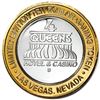 Image 4 : .999 Silver Four Queens Casino Hotel Las Vegas $10 Limited Edition Gaming Token