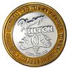Image 3 : .999 Silver Flamingo Hilton Reno, Nevada $10 Casino Limited Edition Gaming Token