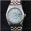 Image 1 : Rolex Mens Stainless Steel Diamond Datejust Wristwatch