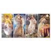Image 1 : Royo "Four Seasons (4 Piece Suite)" Limited Edition Serigraph on Paper