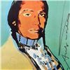 Image 2 : Andy Warhol (1928-1987) "The American Indian Series (Black)" Print Poster on Paper