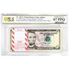 Image 1 : Pack 2017A $5 Federal Reserve STAR Notes Atlanta Fr.1998-F* PCGS Superb Gem UNC 67PPQ
