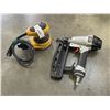 Image 1 : DEWALT SANDER AND PORTER CABLE BRAD NAILER, TESTED WORKING