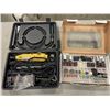 Image 1 : CASED DREMEL TOOL AND JOBMATE BIT SET