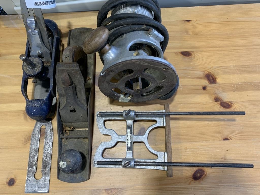 STANLEY ROUTER AND TWO PLANES