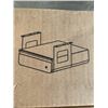 Image 4 : WHITE LOCKABLE UNDER DESK DRAWER, WHITE PULL OUT UNDER DESK DRAWER WITHOUT SHELF AND BLACK CLAMP ON 