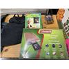Image 2 : BOX OF ASSORTED CAMPING SUPPLIES