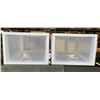 Image 1 : TWO PLASTIC ORGANIZERS