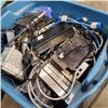 Image 2 : BIN OF ELECTRONICS SUCH AS CAR STEREOS, ROUTERS AND CABLES ETC.