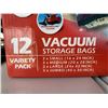 Image 2 : 3 CASES OF 12 SPACE SAVER VACUUM SEAL STORAGE BAGS