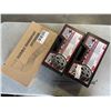 Image 1 : 2 SETS OF TIRE CHAINS AND NEW 2 PACK FLEXIBLE DOWNSPOUT FOR GUTTER