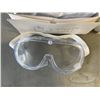 Image 2 : SAFETY GOGGLES, ANTI-FOG, 30PCS TOTAL