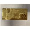 Image 2 : GOLD BANK NOTE 99.9% PURE 24K GOLD