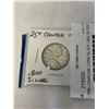 Image 3 : 4 - 1950 CANADIAN COINS SILVER (.800) 25 CENT AND 10 CENT PLUS 5 CENT AND 1 CENT