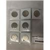 Image 2 : 7 - 50 CENT CANADIAN COINS