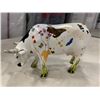 Image 2 : COW PARADE ROMANA 2009 BY KUSKA AND 6 PEWTER VIKING FIGURES, MADE IN NORWAY