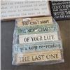 Image 2 : DECORATIVE SIGNS AND WALL HANGINGS