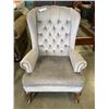 Image 1 : VINTAGE STUDDED WINGBACK CHAIR