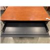 Image 2 : MODERN DESK WITH PULLOUT FOLD DOWN KEYBOARD TRAY